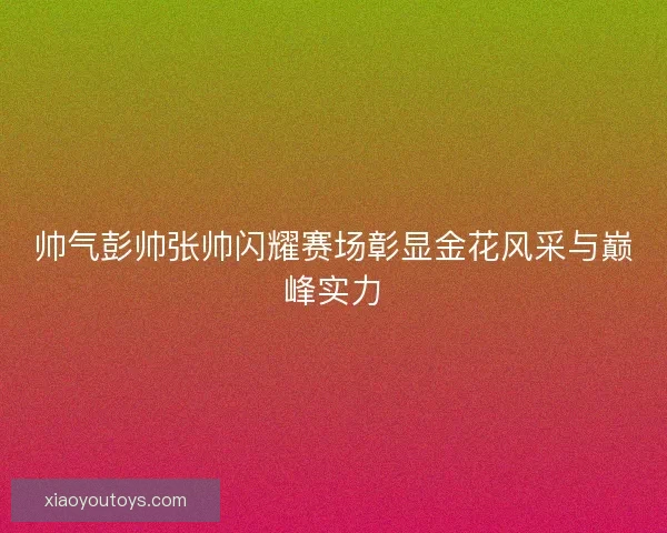 帅气彭帅张帅闪耀赛场彰显金花风采与巅峰实力